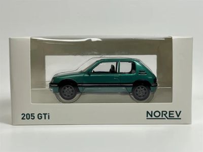 Металeн автомобил Peugeot 205 GTi 1992 1/43 Norev 471717