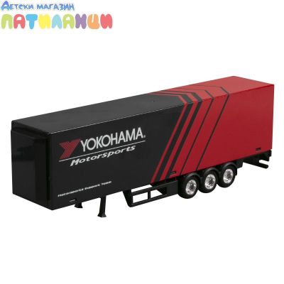 Метален камион с ремарке Mercedes Benz Actros Yokohama Bburago 1/43 