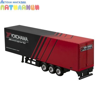 Метален камион с ремарке Mercedes Benz Actros Yokohama Bburago 1/43 