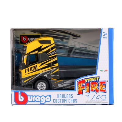 Метален камион Volvo FH16 Globetrotter 750 XXL Bburago 1/43 