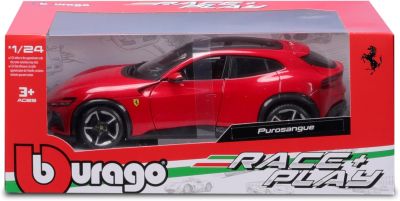 Метален автомобил Ferrari Purosangue Bburago 1:24
