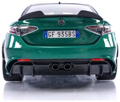 Метална кола Alfa Romeo Giulia GTA Bburago 1:18 зелена