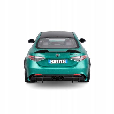 Метална кола Alfa Romeo Giulia GTA Bburago 1:18 зелена