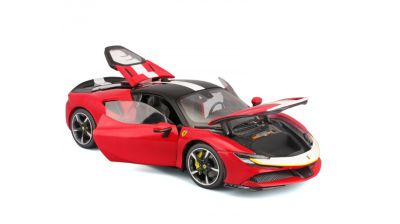 Метална кола Ferrari SF90 Stradale Assetto Fiorano Signature Bburago 1:18  