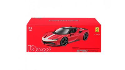 Метална кола Ferrari SF90 Stradale Assetto Fiorano Signature Bburago 1:18  