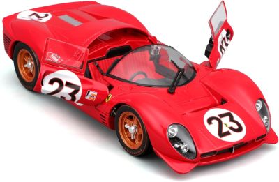 Метална кола Ferrari 330 P4 Daytona 1967 1:24 Burago