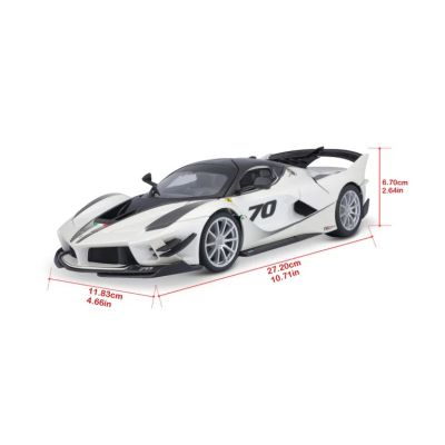 Метална количка Ferrari Fxx K Evo #70 Bburago 1:18