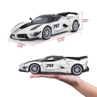 Метална количка Ferrari Fxx K Evo #70 Bburago 1:18