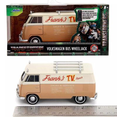 Метален автомобил Volkswagen T1 Van Wheeljack 1965 Transformers 1:32 Jada Toys 253112011