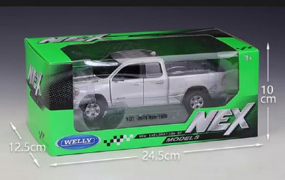 Метален джип пикап RAM 1500 Pickup 2019 Welly 1/27