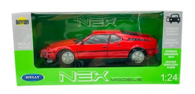 Метална кола BMW M1 Welly 1/24 