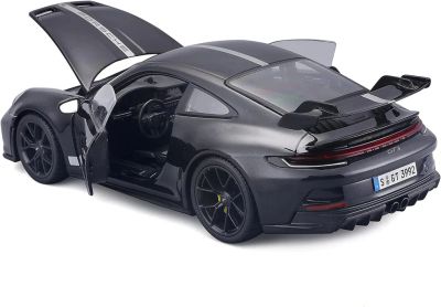 Метална колa Porsche 911 GT3 2022 Maisto 1:18 - 36458 black