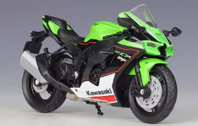 Мотор Kawasaki Ninja ZX-10R Welly 1:18