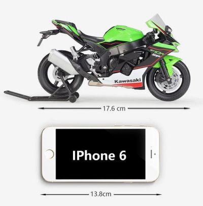 Мотор Kawasaki Ninja ZX-10R Welly 1:18