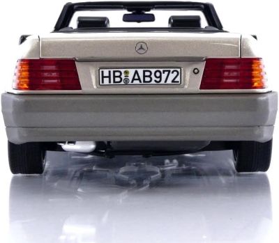 Метална кола Mercedes-Benz 500 SL 1989 Norev 1:18 - 183719