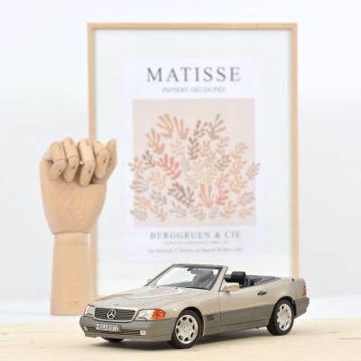 Метална кола Mercedes-Benz 500 SL 1989 Norev 1:18 - 183719