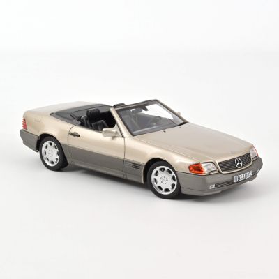 Метална кола Mercedes-Benz 500 SL 1989 Norev 1:18 - 183719