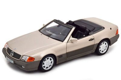 Метална кола Mercedes-Benz 500 SL 1989 Norev 1:18 - 183719