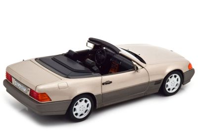 Метална кола Mercedes-Benz 500 SL 1989 Norev 1:18 - 183719