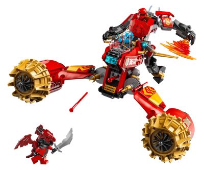 Конструктор LEGO NINJAGO 71830 Робот буреносен ездач на Кай