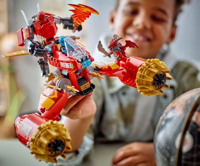 Конструктор LEGO NINJAGO 71830 Робот буреносен ездач на Кай