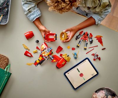 Конструктор LEGO NINJAGO 71830 Робот буреносен ездач на Кай