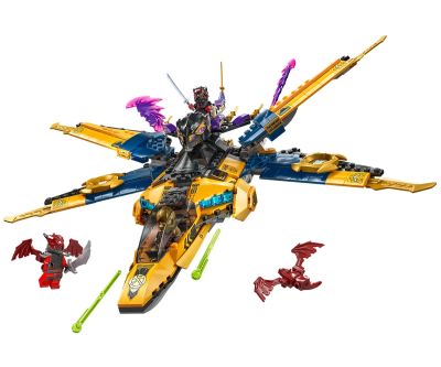 Конструктор LEGO NINJAGO 71833 Супер буреносен джет на Рас и Арин