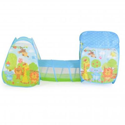 Тента с тунел 3в1 Zoo 995-5007В