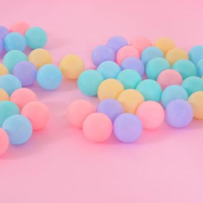 Кошара за игра с 50 топки розова - 7061B