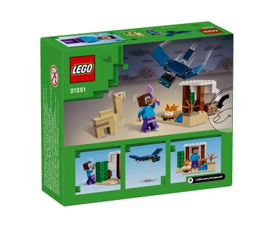 Конструктор LEGO Minecraft 21251 Пустинната експедиция на Стив
