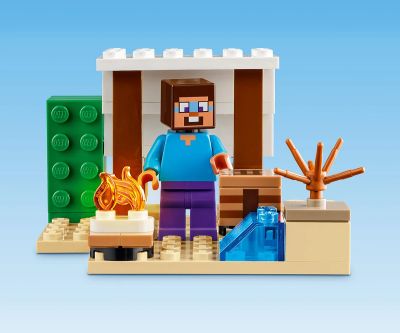 Конструктор LEGO Minecraft 21251 Пустинната експедиция на Стив