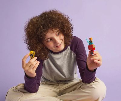 Конструктор LEGO Minecraft 21266 Битка в пъплената лава