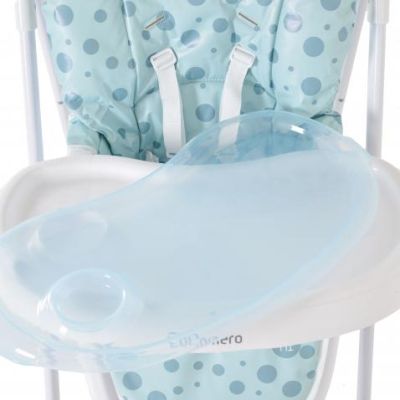 Детски стол за хранене Cocomero син