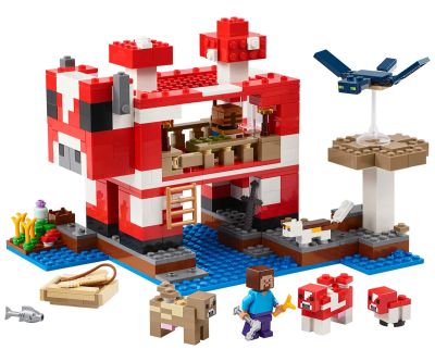 Конструктор LEGO Minecraft 21270 Къщата на Муухоморка