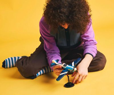 Конструктор LEGO Creator 31160 Летателни средства Състезателен самолет