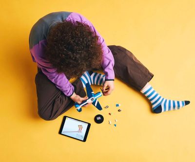 Конструктор LEGO Creator 31160 Летателни средства Състезателен самолет