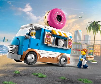 Конструктор Камион за понички LEGO City 60452 