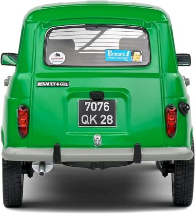Метален автомобил Renault 4L GTL Green 1978 SOLIDO 1:18 - 1800112 