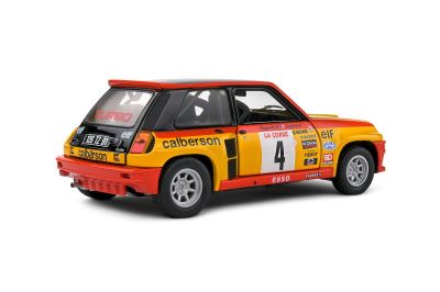 Метален автомобил Renault 5 turbo Tour de Corse 1980 #4 Ragnotti/Andrie SOLIDO 1:18 - 1801314