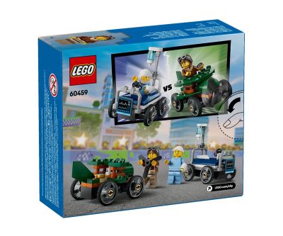 Конструктор LEGO City 60459 Самолет срещу болнично легло Комплект състезателни коли