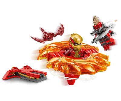 Конструктор LEGO NINJAGO 71823 Спинър на Кай за драконово спинджицу