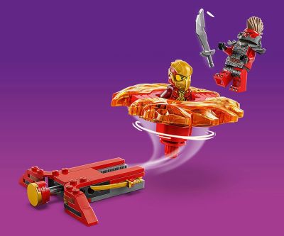 Конструктор LEGO NINJAGO 71823 Спинър на Кай за драконово спинджицу