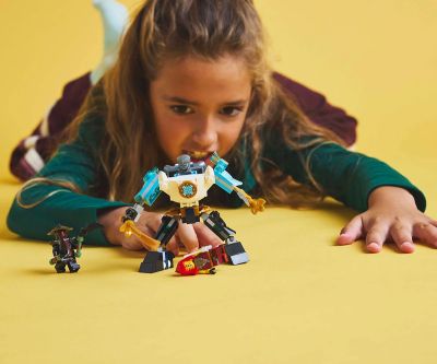 Конструктор LEGO NINJAGO 71827 Боен роботски костюм на Зейн