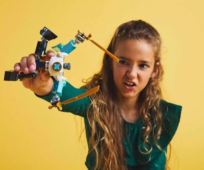 Конструктор LEGO NINJAGO 71827 Боен роботски костюм на Зейн