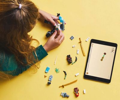 Конструктор LEGO NINJAGO 71827 Боен роботски костюм на Зейн