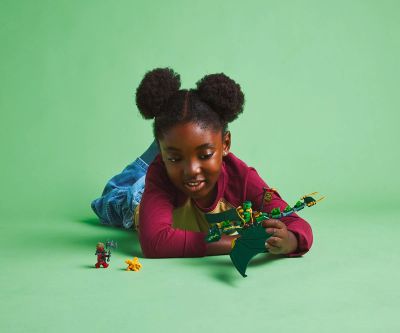 Конструктор LEGO NINJAGO 71829 Зелен горски дракон на Лойд