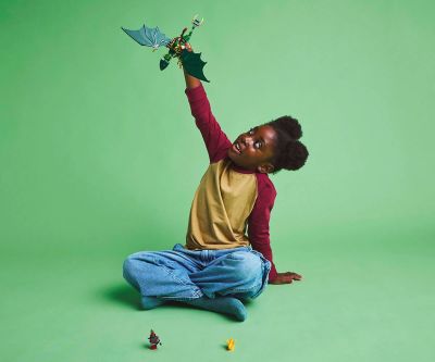 Конструктор LEGO NINJAGO 71829 Зелен горски дракон на Лойд