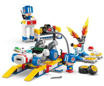 Конструктор LEGO Super Mario 72035 Mario Kart Гаражът на Toad