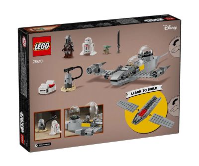 Конструктор LEGO Star Wars 75410 Изтребител N-1 на Мандо и Грогу