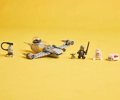 Конструктор LEGO Star Wars 75410 Изтребител N-1 на Мандо и Грогу